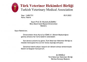 Sayın Prof. Dr. Mustafa ALİŞARLI