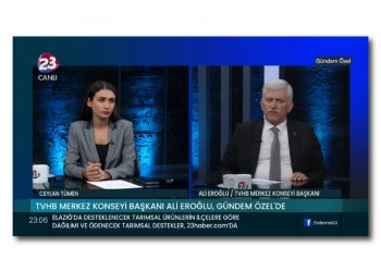 TVHB Merkez Konseyi Başkanı Ali Eroğlu, Gündem Özel – Kanal 23 TV
