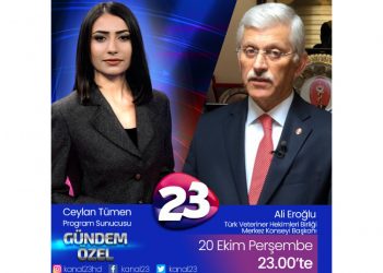 TVHB Merkez Konseyi Başkanı Sn. Ali EROĞLU, Gündem Özel – Kanal 23