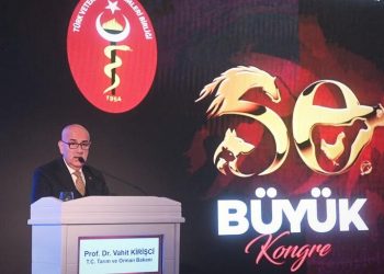 Bakan Kirişci, Türk Veteriner Hekimleri Birliği 50. Büyük Kongresi’nde konuştu: