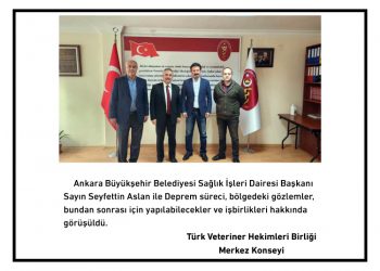 Ankara Büyükşehir Belediyesi Sağlık İşleri Dairesi Başkanı Sayın Seyfettin Aslan…
