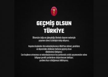 Geçmiş olsun Türkiye