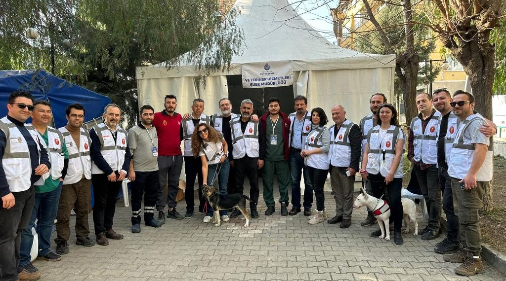 Türk Veteriner Hekimler Birliği Deprem Bölgesinde