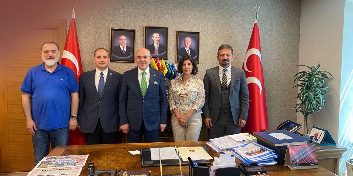 Milliyetçi Hareket Partisi Genel Başkan Yardımcısı Sayın Prof. Dr. Mevlüt Karakaya’yı Makamında Ziyaret Ettik