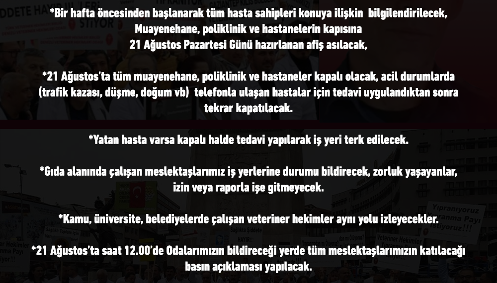 21 Ağustos’ta Nasıl İş Bırakıyoruz?