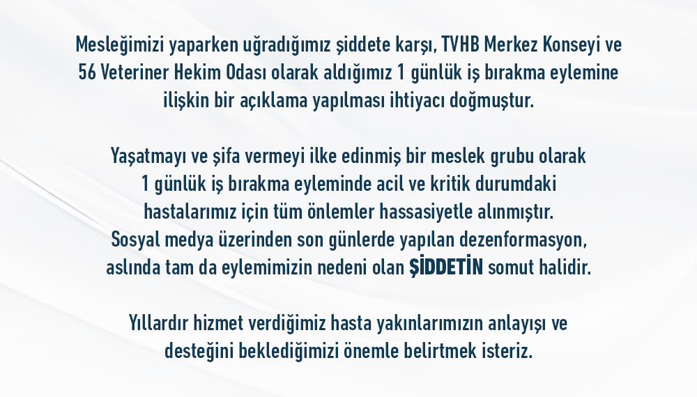21 Ağustos ile İlgili Kamuoyuna Duyuru