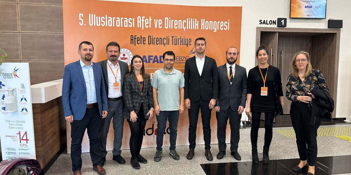 5. Uluslararası Afet ve Dirençlilik Kongresi’ne Katıldık