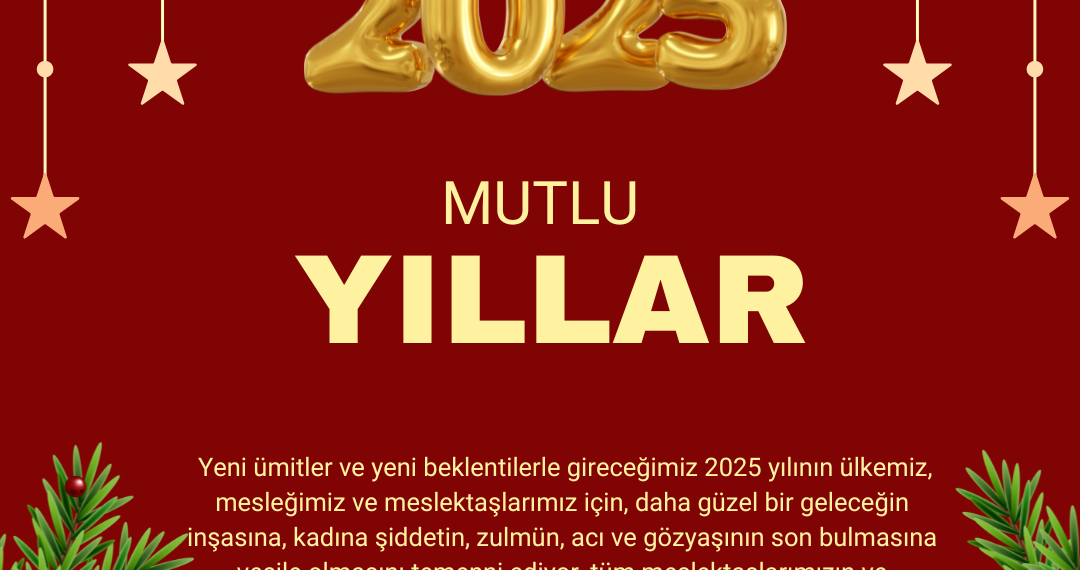 Türk Veteriner Hekimleri Birliği’nin Yeni Yıl Mesajı