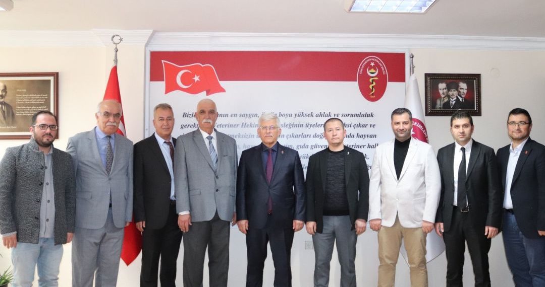 Türk Veteriner Hekimleri Birliği Vakfı’ndan TVHB Merkez Konseyi’ne Ziyaret