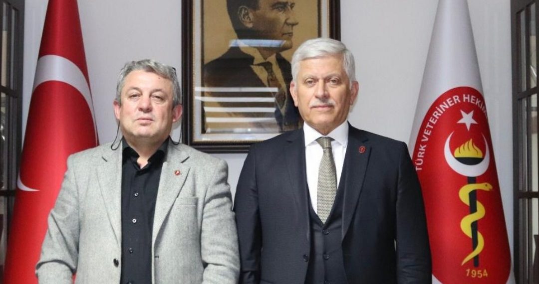 Burdur Veteriner Hekimleri Odası Hüseyin Tekin Türk Veteriner Hekimleri Birliği’ni Ziyaret Etti