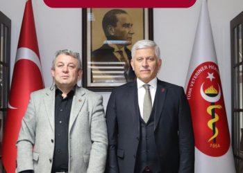 Burdur Veteriner Hekimleri Odası Hüseyin Tekin Türk Veteriner Hekimleri Birliği’ni Ziyaret Etti