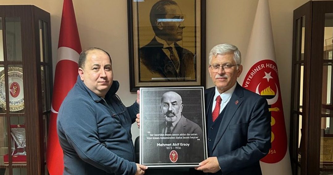 Yozgat Veteriner Hekimleri Odası Başkanı Faruk Anteplioğlu Türk Veteriner Hekimleri Birliği’ni Ziyaret Etti