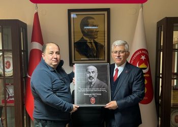 Yozgat Veteriner Hekimleri Odası Başkanı Faruk Anteplioğlu Türk Veteriner Hekimleri Birliği’ni Ziyaret Etti