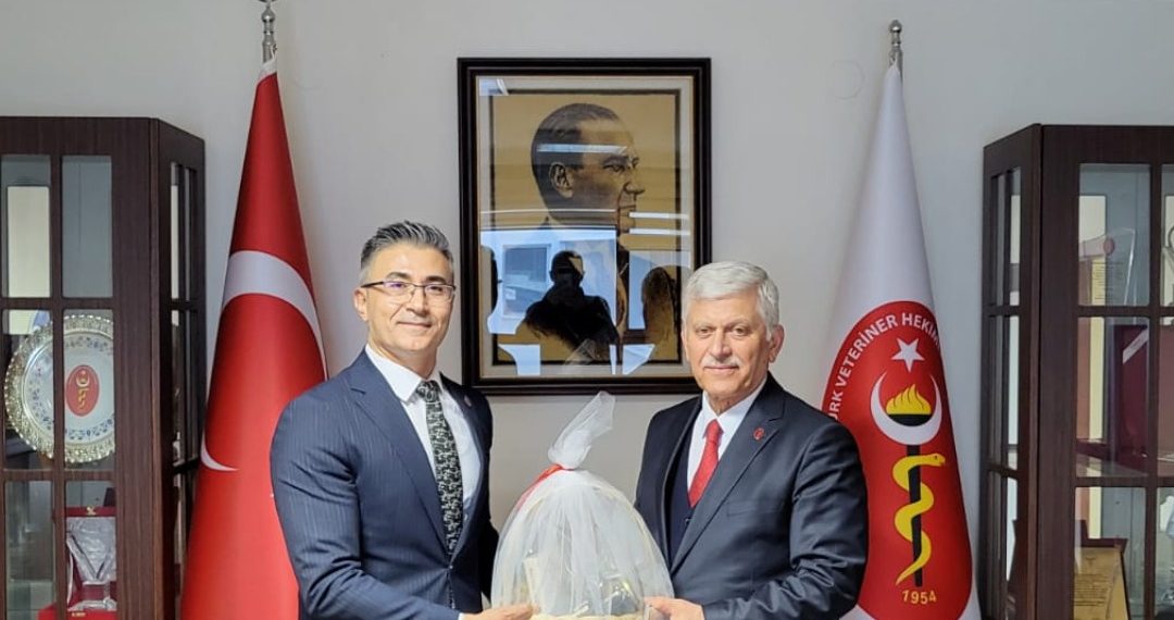 Manisa Veteriner Hekimleri Odası Türk Veteriner Hekimleri Birliği’ni Ziyaret Etti