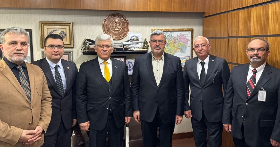 Türk Veteriner Hekimleri Birliği’nden Afyonkarahisar Ak Parti Milletvekili Ali Özkaya’ya Ziyaret