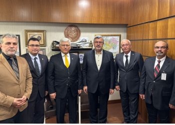 Türk Veteriner Hekimleri Birliği’nden Afyonkarahisar Ak Parti Milletvekili Ali Özkaya’ya Ziyaret