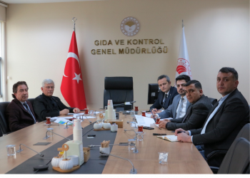 Tarım ve Orman Bakanlığı Gıda ve Kontrol Genel Müdürlüğü ve TVHB Çalışmaları Üzerine İstişare Toplantısı