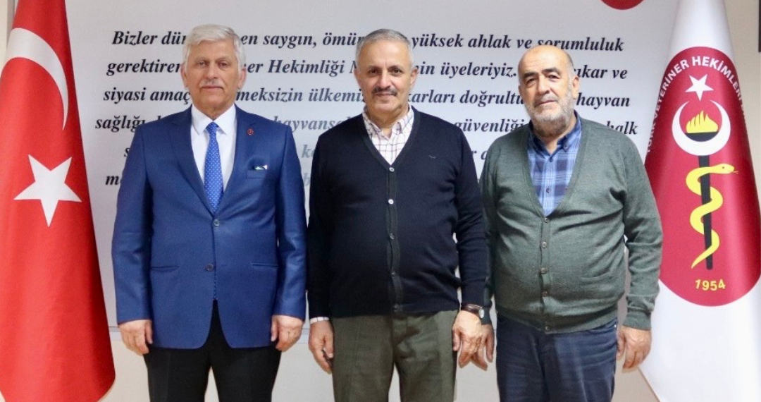 Enerji ve Tabii Kaynaklar Bakanlığı Elektrik Üretim A.Ş.’nin Daire Başkanlarından Sayın Fuat Kutsal ve İş Adamı Sayın Mustafa Özbey Birliğimizi Ziyaret Etti