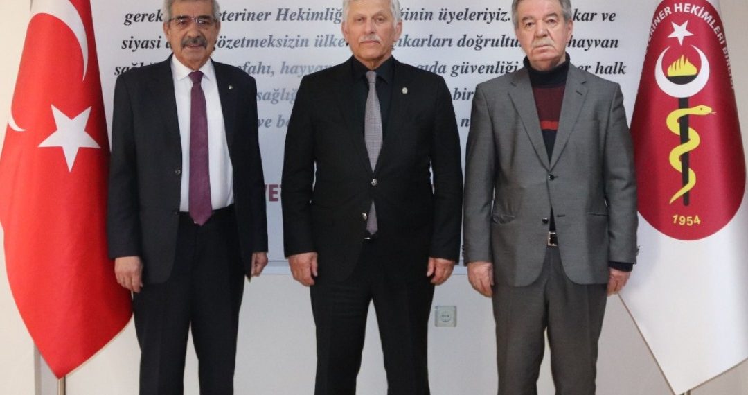 Türk Ziraat Yüksek Mühendisleri Birliği (TZYMB) Genel Başkanı Sayın Mehmet Ali ÜNAL ile Sayın Ayhan KÜÇÜKARSLAN Birliğimizi Ziyaret Etti