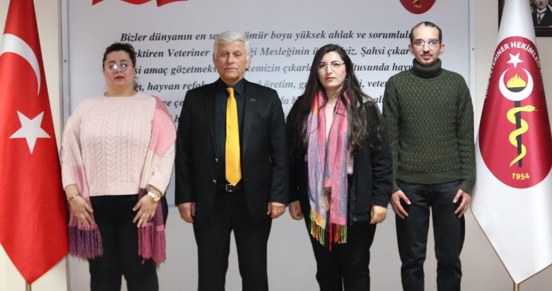 Meslektaşlarımız Ruken BİLİCİ ve Maide Nur SAKA ile Murat POLAT Birliğimizi Ziyaret Etti