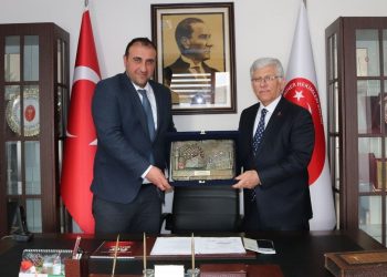 Çorum İl Tarım ve Orman Müdürlüğü’nde görevli Veteriner Hekim Aykut SAĞBAZAR Birliğimizi Ziyaret Etti