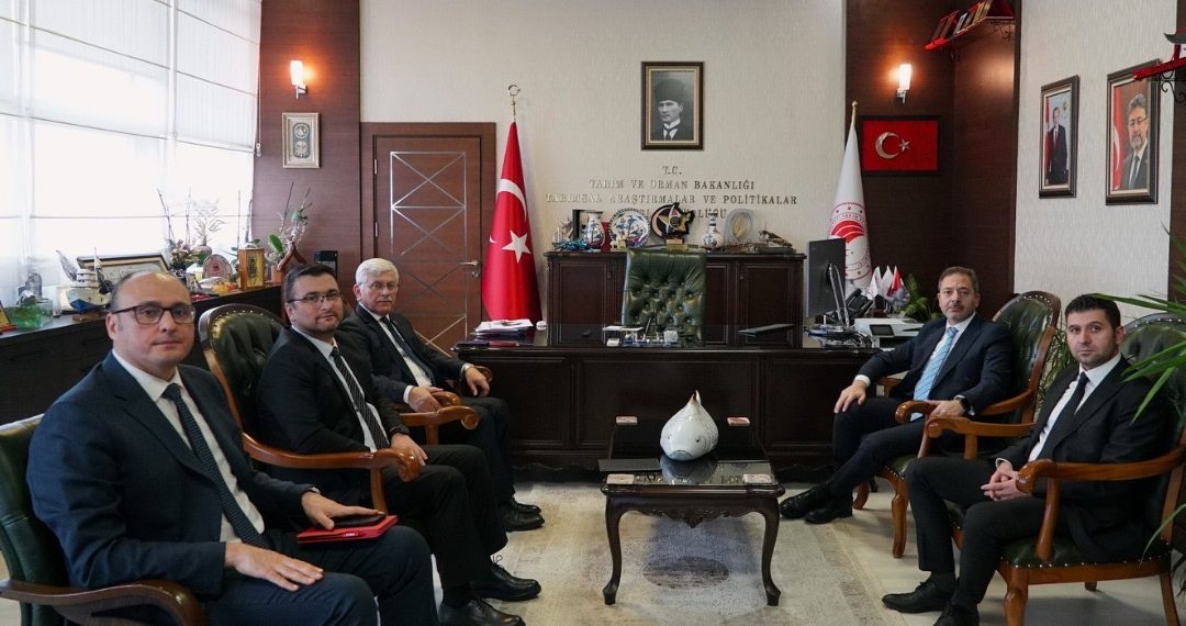 Tarım ve Orman Bakanlığı Tarımsal Araştırmalar ve Politikalar Genel Müdürü Dr. Mustafa Altuğ ATALAY Ziyareti