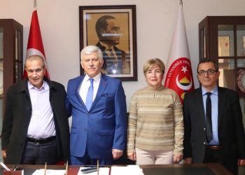 Tarım ve Orman Bakanlığı Hayvancılık Genel Müdürlüğünden Sayın Dr. Gülsen ALTAY AYBİRDİ, Sayın Ömer Bedir Erdem ve Sayın Yavuz AYBİRDİ Ziyareti