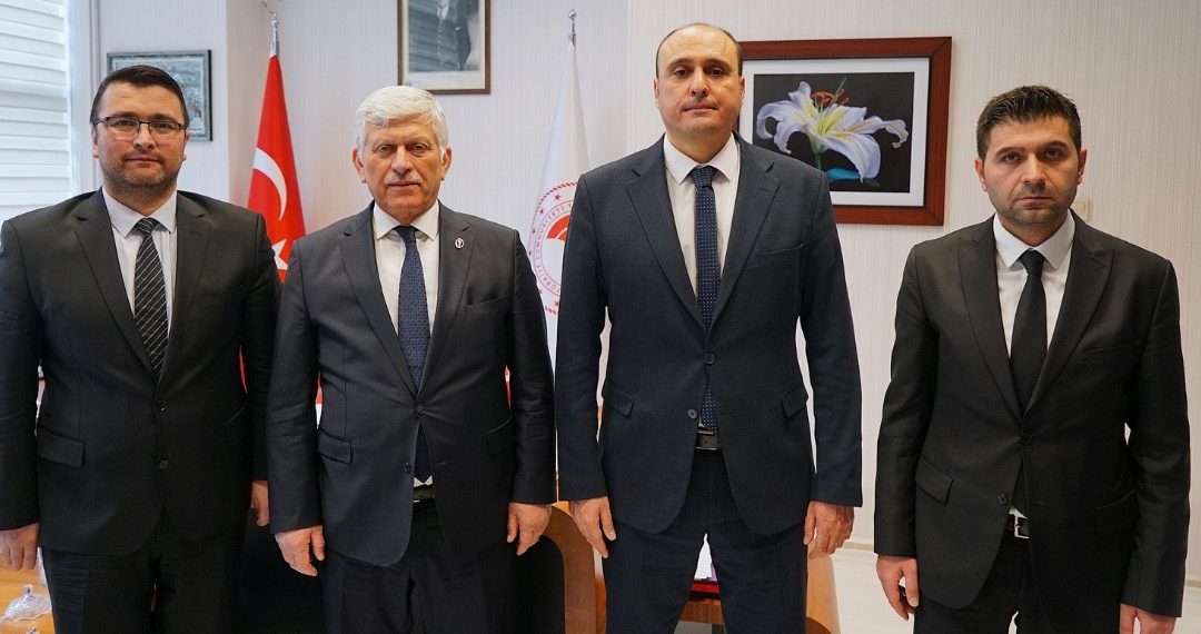 TAGEM Hayvan Sağlığı ve Gıda-Yem Araştırmaları Daire Başkanı Veteriner Hekim Sayın Dr. Erkan TAÇBAŞ Ziyareti