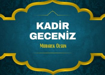 Kadir Gecemiz Mübarek Olsun