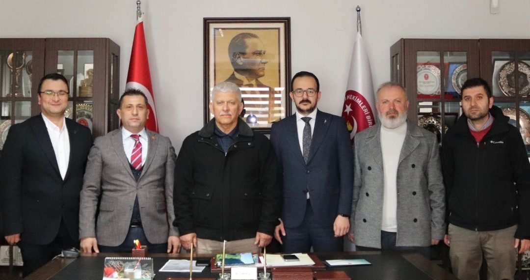 Ardahan İl Tarım ve Orman Müdürü Muhammet Fatih CİNEVİZ ve Şube Müdürü Akın SARAÇOĞLU’ndan Birliğimize Ziyaret