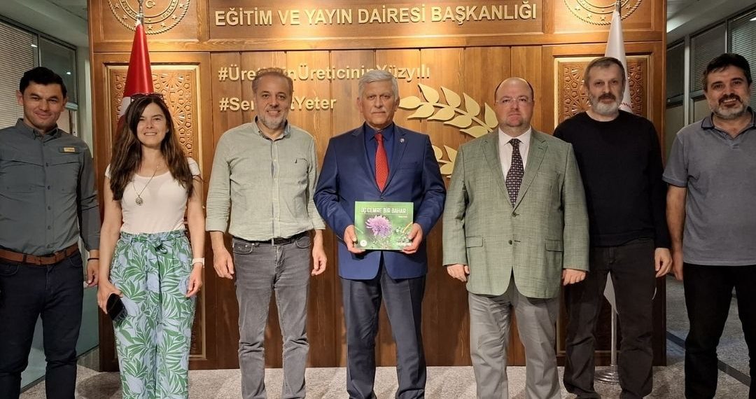 Tarım ve Orman Bakanlığı Eğitim ve Yayın Dairesi Başkanı Sayın Dr. Bülent Kahraman ÇOLAKOĞLU Ziyareti