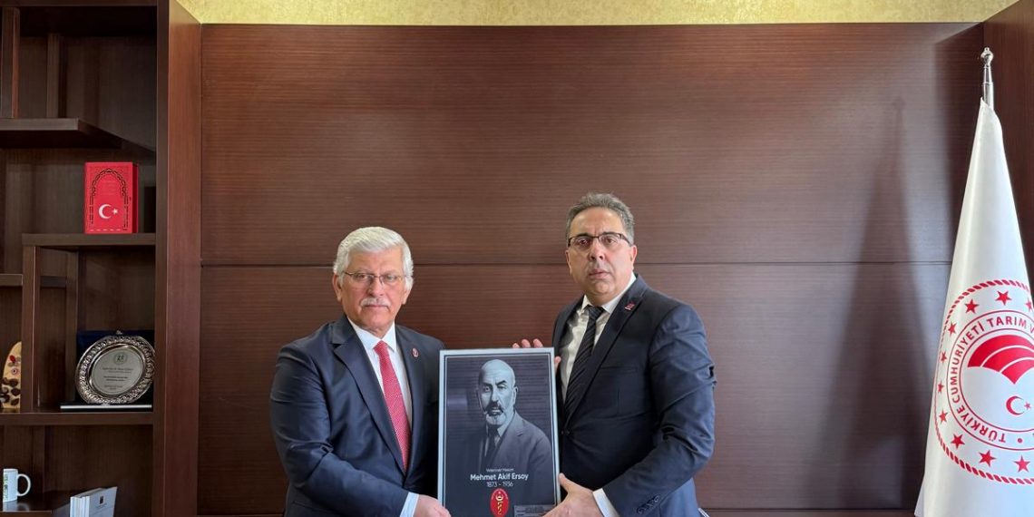 Tarım ve Orman Bakan Yardımcısı Sayın Prof. Dr. Ahmet GÜMEN’e Ziyaret