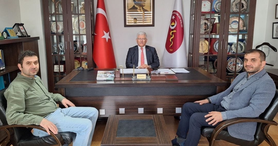 Çorum Veteriner Hekimleri Odası Sekreteri Mustafa AYDOĞDU Birliğimizi Ziyaret Etti