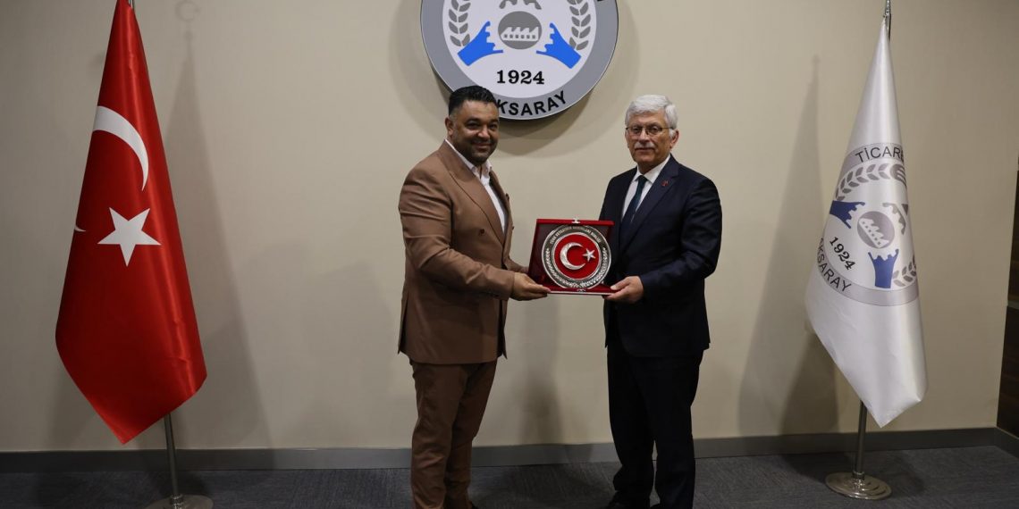 ksaray Ticaret Odası Başkanı Sayın Ahmet KOÇAŞ ve Yönetim Kurulu Üyelerini Ziyaret Ettik