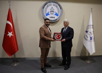 ksaray Ticaret Odası Başkanı Sayın Ahmet KOÇAŞ ve Yönetim Kurulu Üyelerini Ziyaret Ettik