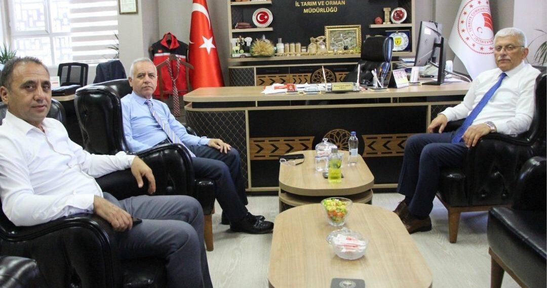 Şanlıurfa İl Tarım ve Orman Müdürü Sayın Mehmet Salih SÖĞÜT’ü ve Hayvan Sağlığı ve Yetiştiriciliği Şube Müdürü Mehmet Ali ONBÜYÜK Ziyaretimiz