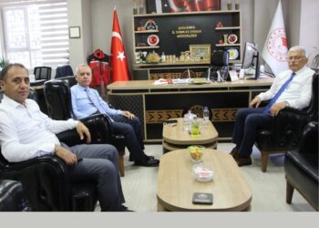 Şanlıurfa İl Tarım ve Orman Müdürü Sayın Mehmet Salih SÖĞÜT’ü ve Hayvan Sağlığı ve Yetiştiriciliği Şube Müdürü Mehmet Ali ONBÜYÜK Ziyaretimiz