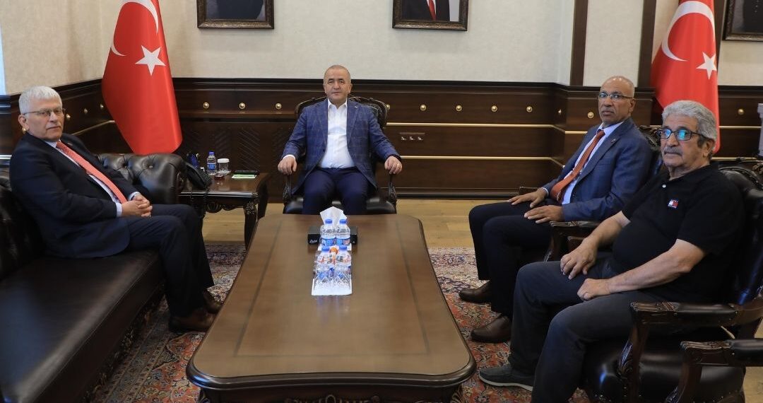 Elazığ Valisi Sayın Numan HATİPOĞLU’nu Ziyaret Ettik