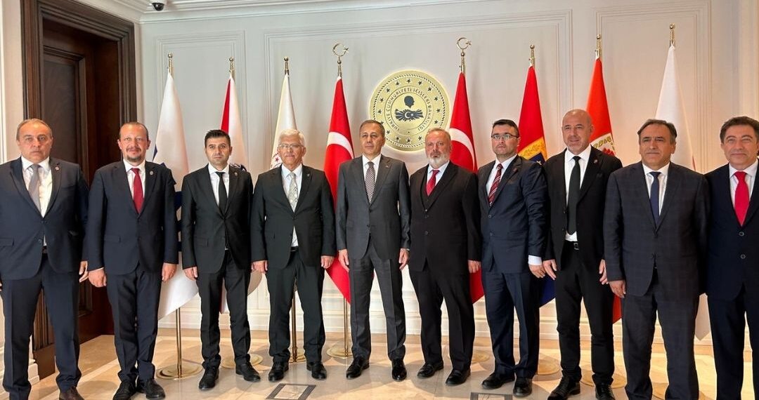 Türk Veteriner Hekimleri Birliği Merkez Konseyi’nin İçişleri Bakanı Sayın Ali YERLİKAYA Ziyareti