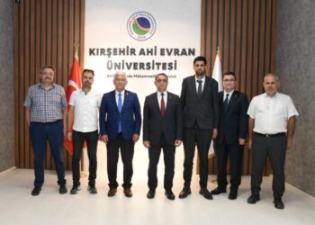 Kırşehir Ahi Evran Üniversitesi Rektörü Sayın Prof. Dr. Mustafa Kasım KARAHOCAGİL Ziyaretimiz