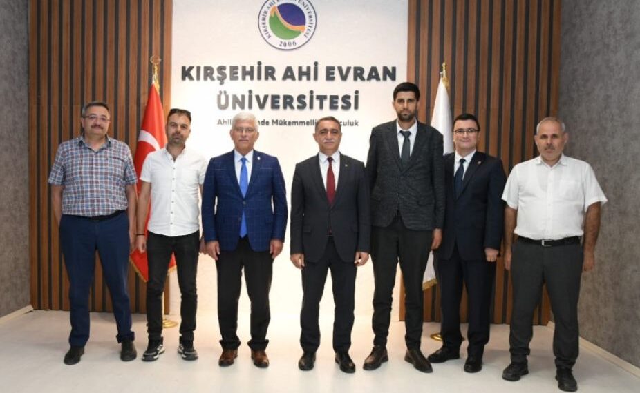 Kırşehir Ahi Evran Üniversitesi Rektörü Sayın Prof. Dr. Mustafa Kasım KARAHOCAGİL Ziyaretimiz