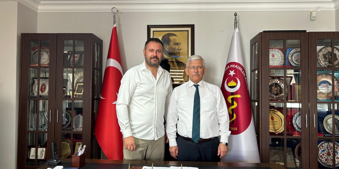 Denizli Veteriner Hekimleri Odası Başkanı Özgür MANAV Birliğimizi Ziyaret Etti