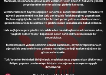 Manisa’da Görevli Veteriner Hekime Yapılan Saldırıyı Şiddetli Kınıyoruz!