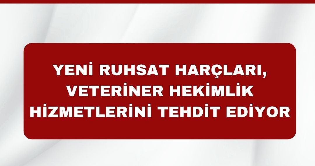 Yeni Ruhsat Harçları, Veteriner Hekimlik Hizmetlerini Tehdit Ediyor!