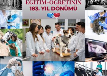  VETERİNER HEKİMLİĞİ EĞİTİM-ÖĞRETİMİNİN 183. YILI KUTLU OLSUN