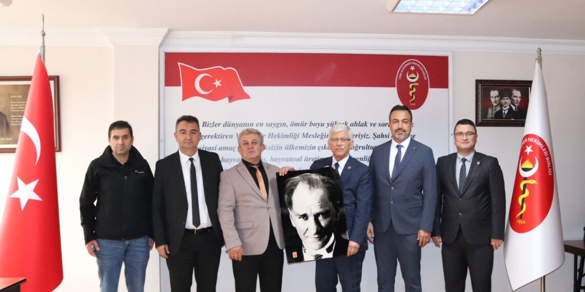 Burdur Veteriner Hekimleri Odası Birliğimizi Ziyaret Etti