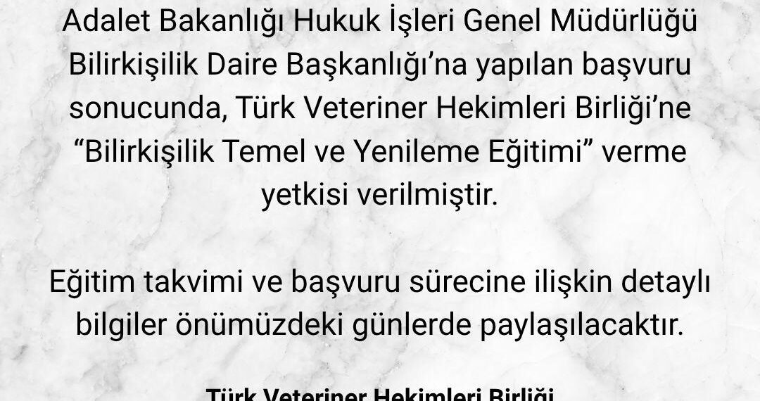 Bilirkişilik Yetkisi Bilgilendirmesi