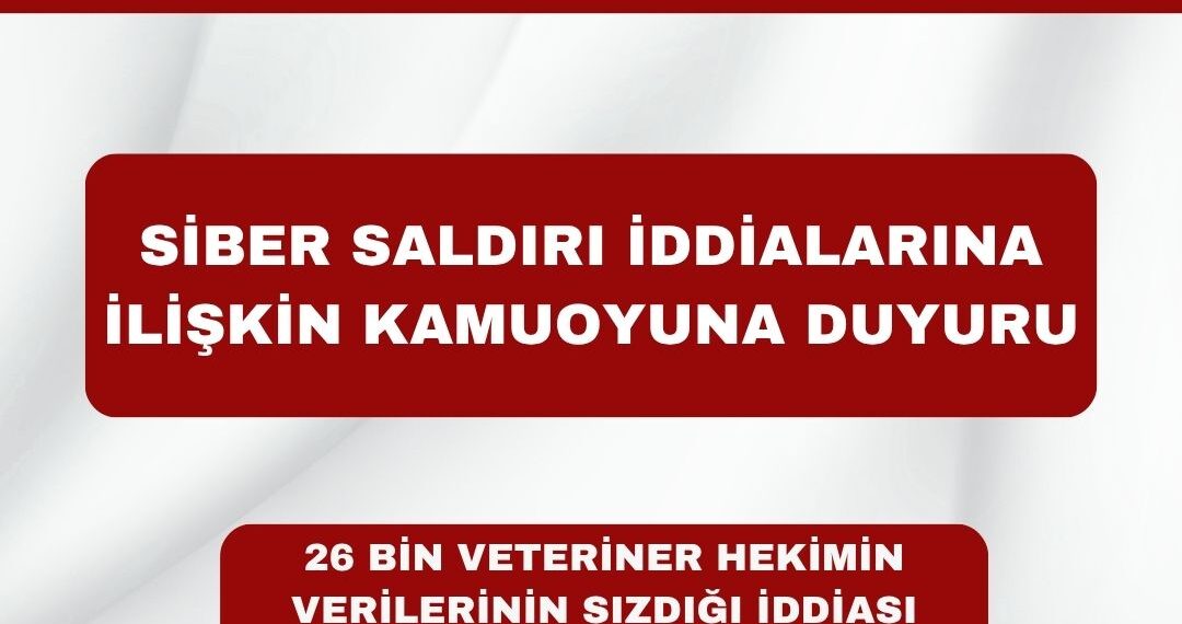 Siber Saldırı İddialarına İlişkin Basın Açıklamamız