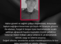Meslek Şehidimiz Volkan LALE’yi Rahmetle Anıyoruz