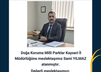 Meslektaşımızı Tebrik Ederiz